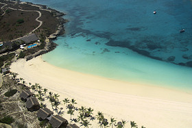 Matemo Island from the Air