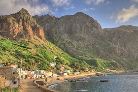 Faja de Agua on the Island of Brava, Cape Verde